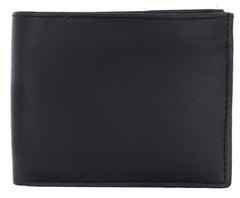 AFONiE Leather Men Bi-Fold Wallet