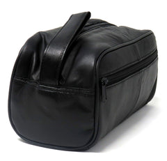 Soft Leather Toiletry Bag