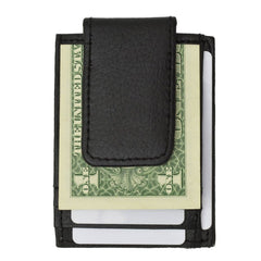 AFONiE Genuine Leather Magnetic Money Clip