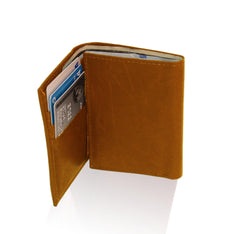 Genuine RFID-Blocking Best Genuine Leather Tri-fold Wallet For Men - Tan