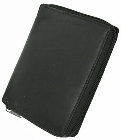 Adorable Deluxe RFID-Blocking Genuine Leather European Style Wallet - Black