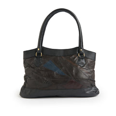 Leather Hobo Shoulder  Handbag For Women