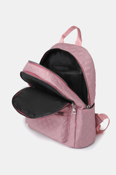 Chic Design Double the Organization Polyester Backpack