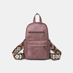 Modern Luxurious Vegan Leather Elevates Backpack