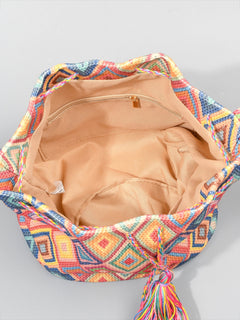 The Canvas Drawstring Shoulder Bag
