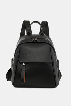 Eco-Conscious  Vegan Leather Backpack