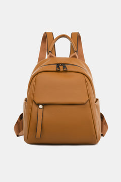 Eco-Conscious  Vegan Leather Backpack