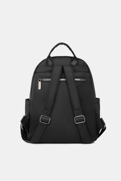 Sophisticated Water-Resistant  Nylon Backpack For Women