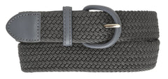 Braided Weave Elastic Stretch Belt