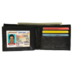 Taurus Leather Bi-fold Man Wallet