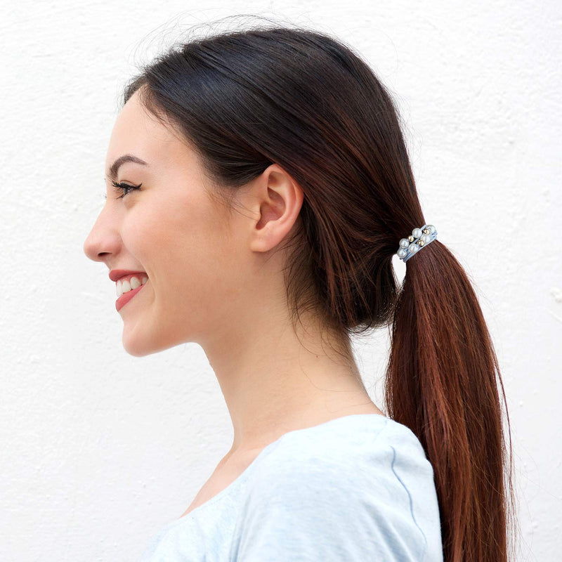 4 Pack Stylish Hair Tie Bracelet - afonie.com