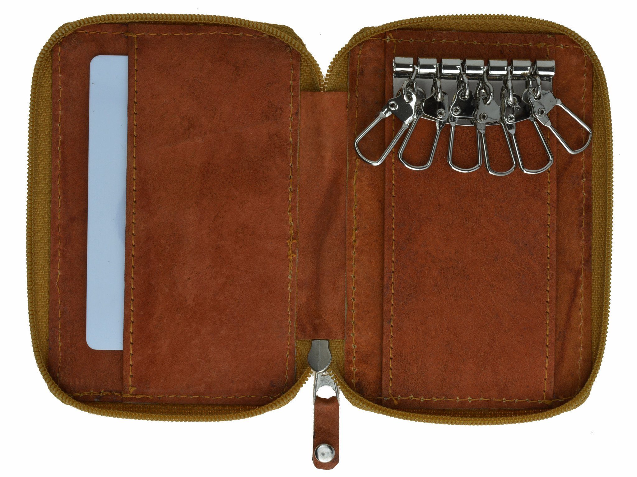 Genuine Leather Classic Key Holder Wallet