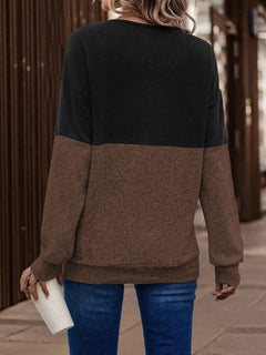 Crisscross Sweatshirt for Women Trendy and Versatile
