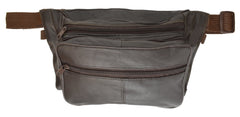 Leather Waist Pouch With Gun Space