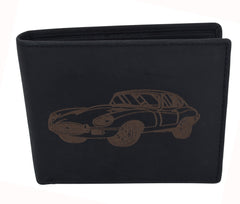 RFID Rustic Men Wallet-Shelby Cobra Design Craft Stamp