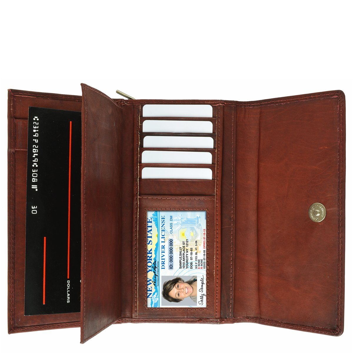 All You Can Carry Leather Women Wallet