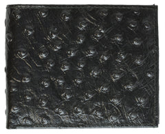 Men Leather Wallet with Hideaway Zippered Pocket