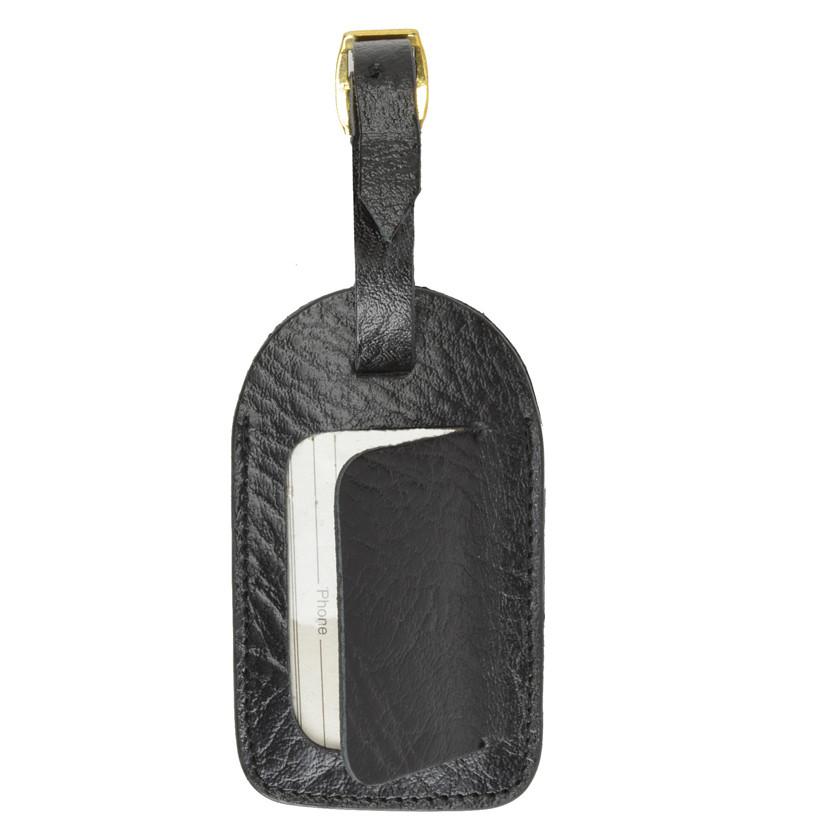 Leather ID tag for Luggage