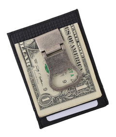 Genuine Leather Drinking Money Clip Wallet
