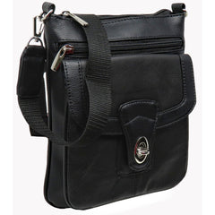 AFONiE Unisex Leather Crossbody Bag