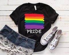 Unisex Pride Flag Cotton T-Shirt Sizes: S-XXXL