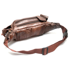 Large Unisex Leather Fanny Pack -Assorted Colors