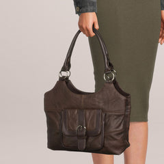 Crafter Leather Shoulder Bag That It’s All About You