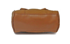 Mini Leather Satchel Bag