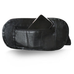Slim Leather Pouch Bag Strap