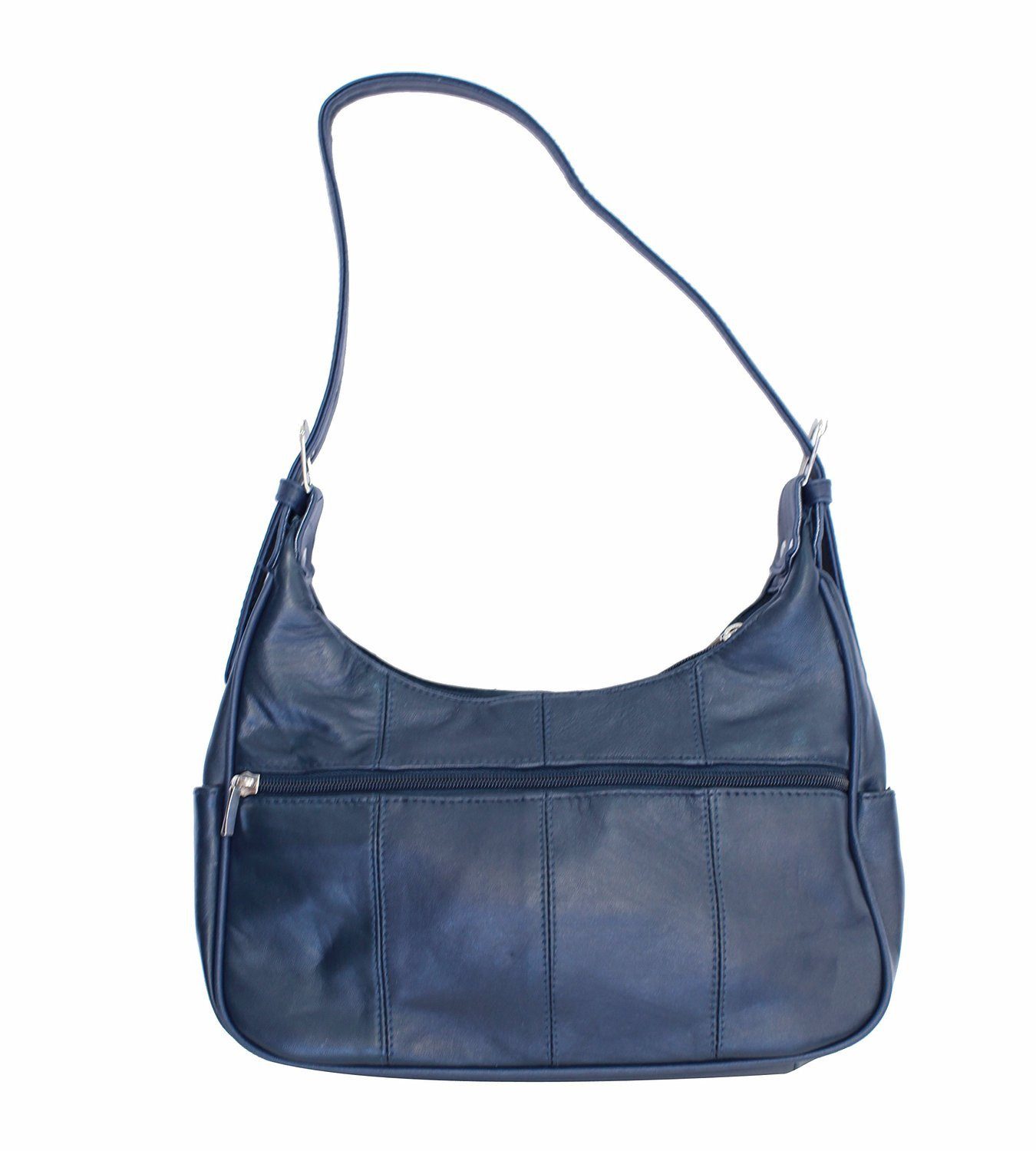 Soft Genuine Leather Shoulder Hobo Style Bag