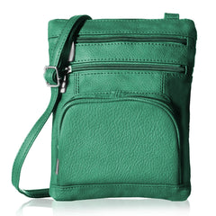 Leather Cross-Body Bag-Assorted Colors