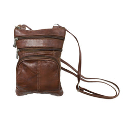 Leather Cross-Body Bag-Assorted Colors