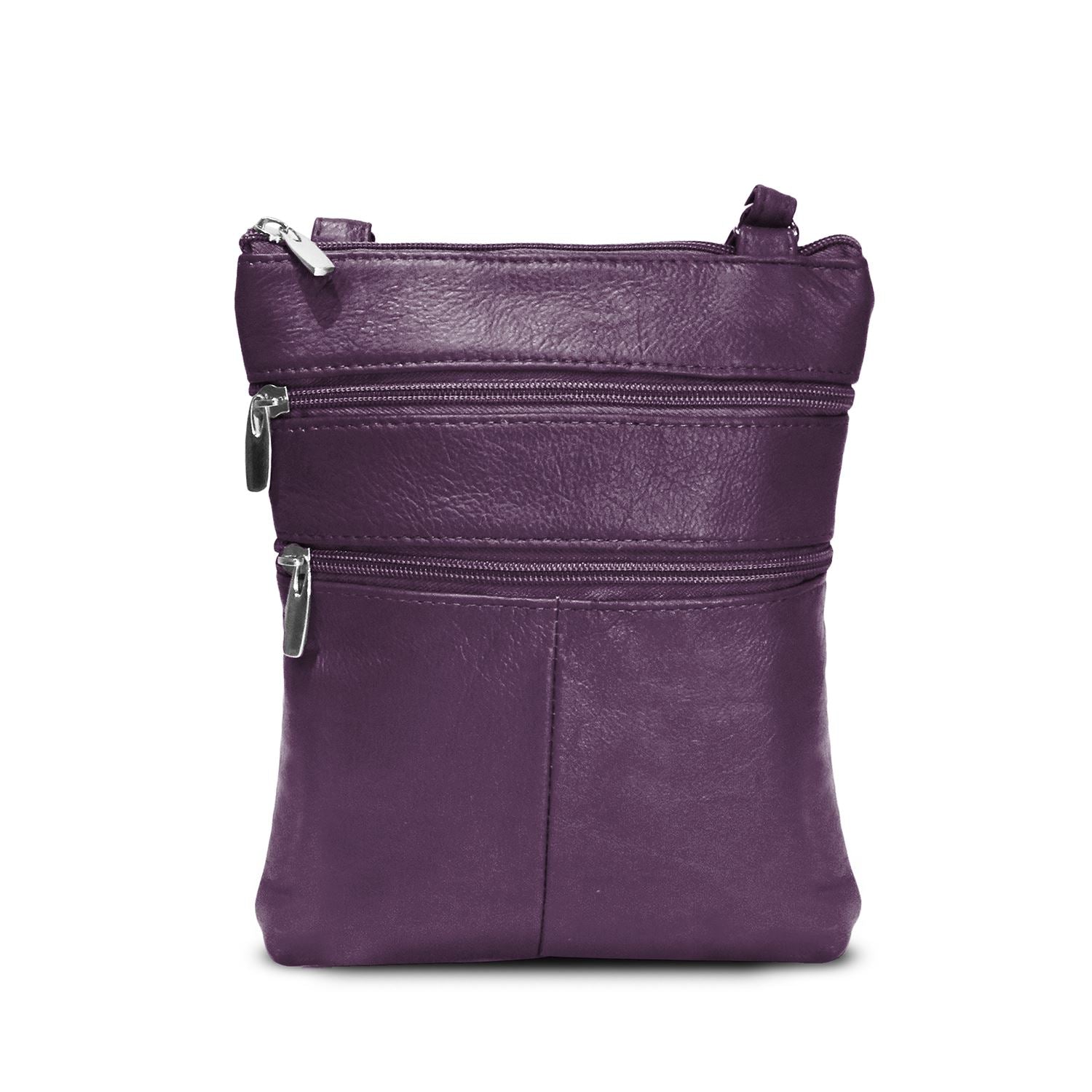 Leather crossbody bag Senreve Purple in Leather - 36320759