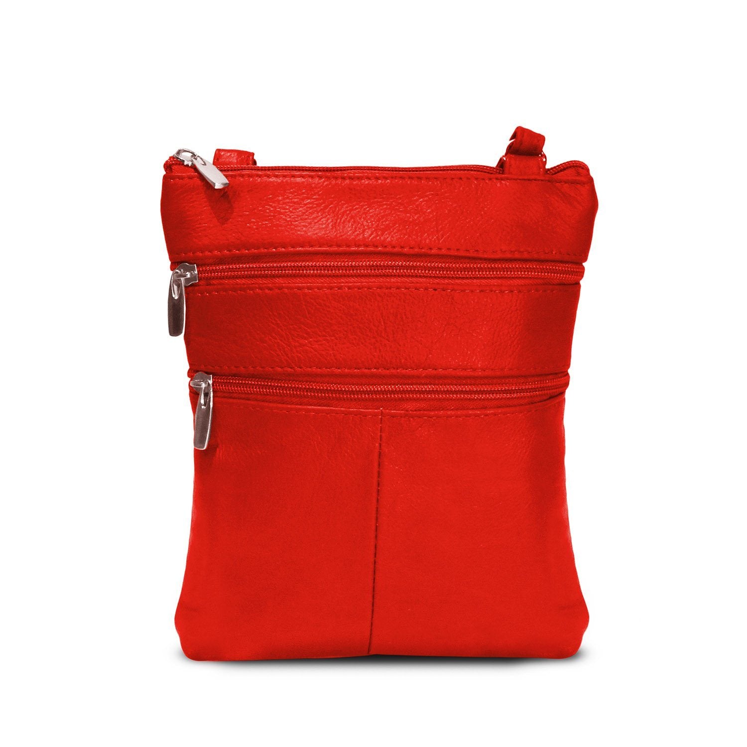 Small Crossbody Bags for Women Leather Shoulder Purses Vegan women Cross  body Bag Multi Pocket Purse