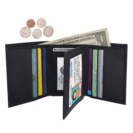 Camouflage Trifold Wallet with RFID Blocking
