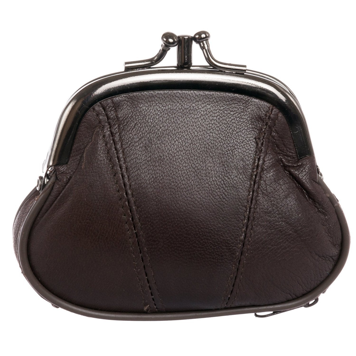 Wholesale high Quality PU Leather Round Shape Coin Purse Bag Clear Coin  Purse From m.