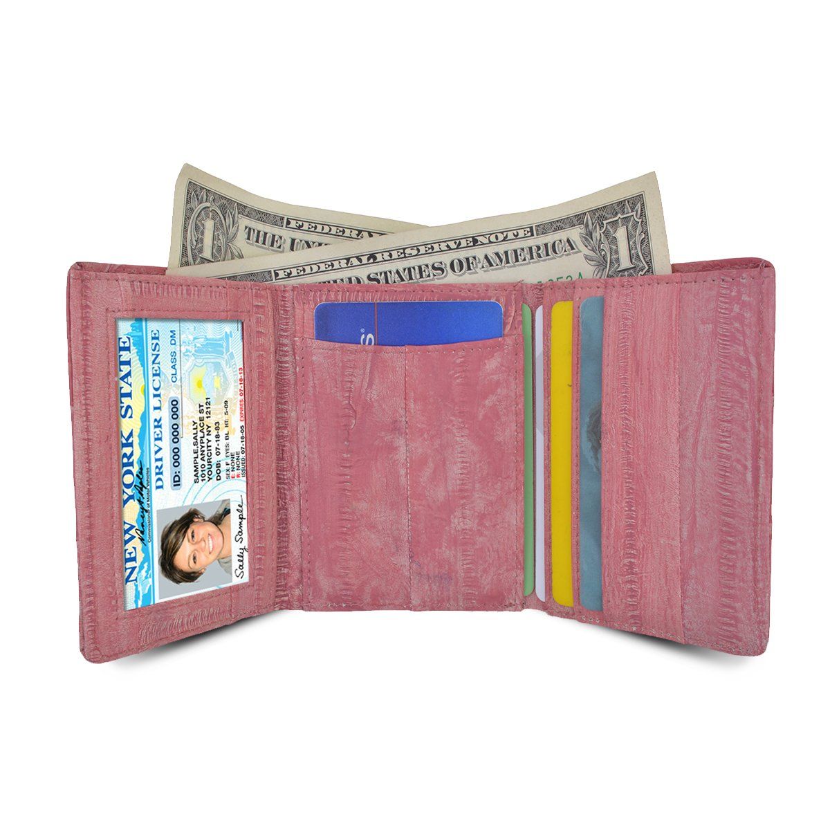Waterproof Eel Skin Pocket Pit wallet