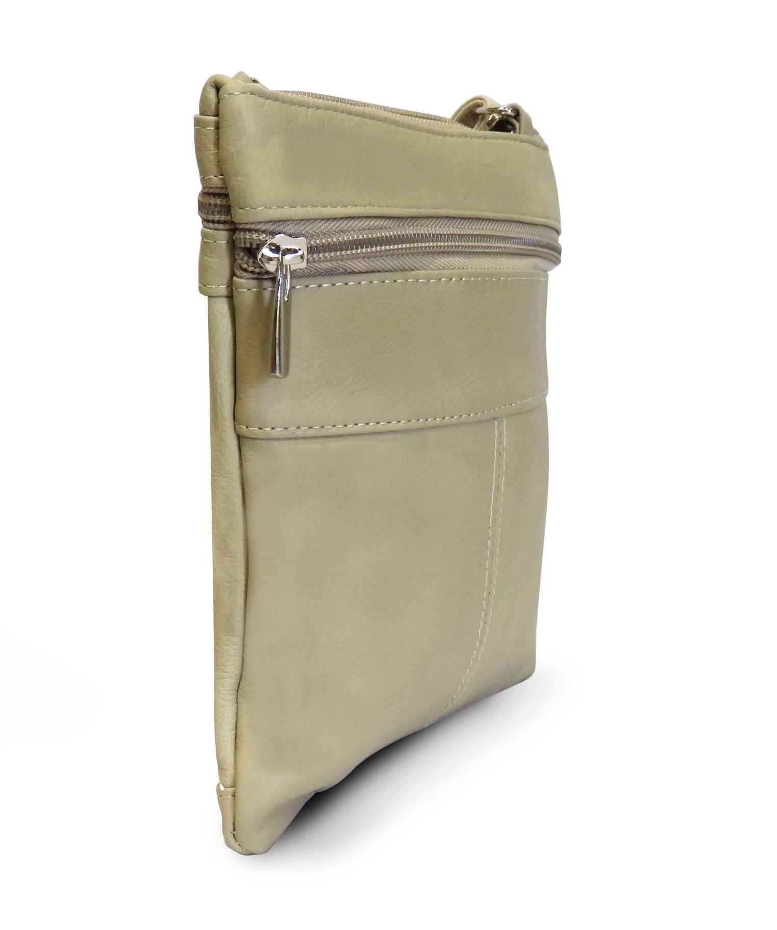 Genuine Leather On-the-Go Crossbody - 8 Colors