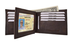  RFID- Croco RFID Flip Bifold Wallet For Men