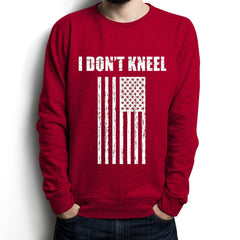 I Don't Kneel Long Sleeve Men Shirt