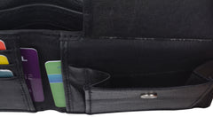 AFONiE Leather Bi Fold Wallet