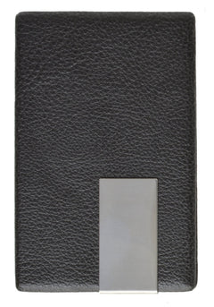 Vegan Leather Credit Card Holder with Magnetic Closure