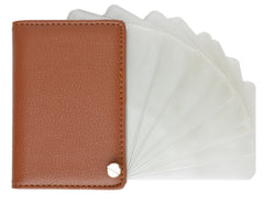 Genuine Leather Flip out Credit Card Holder