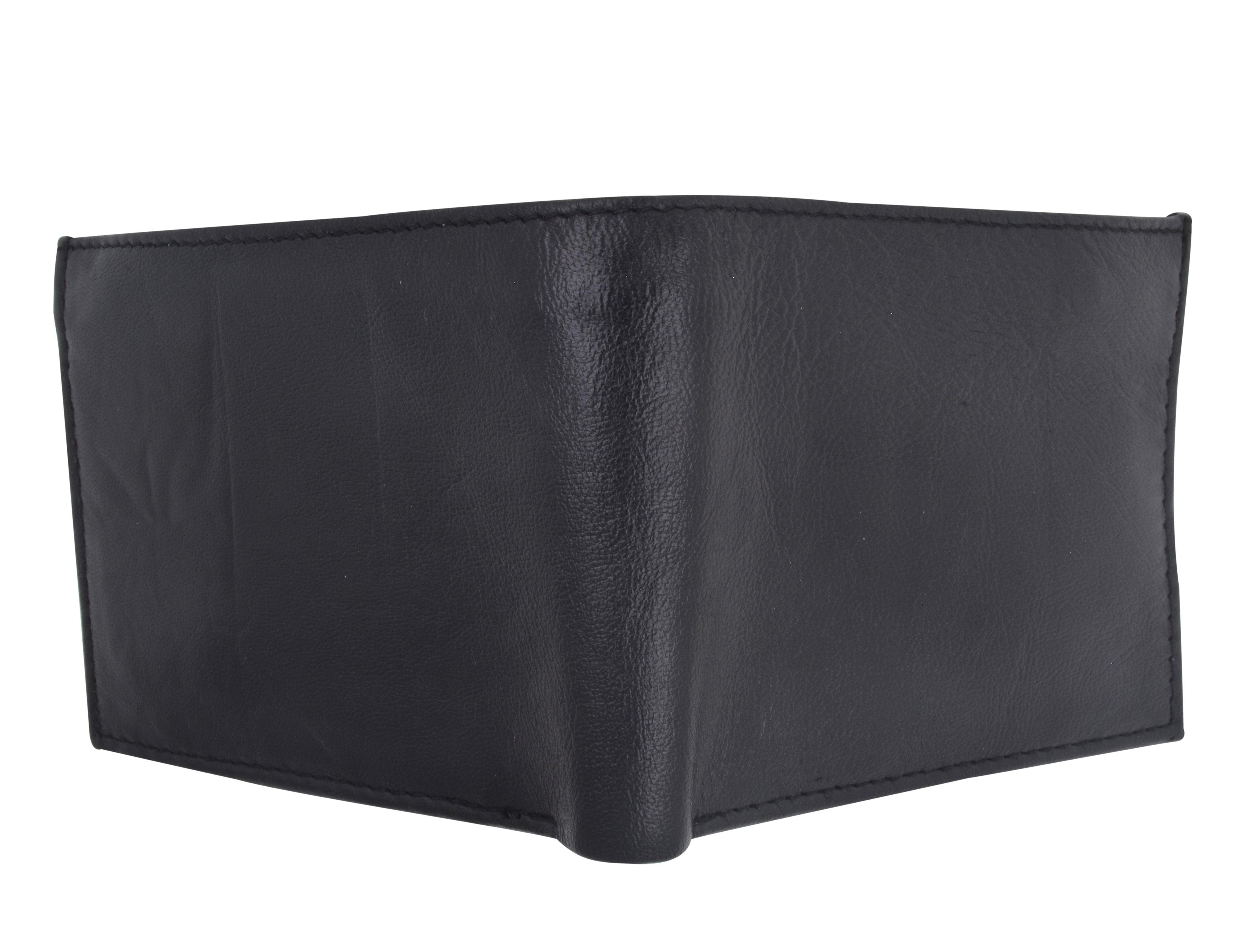 AFONiE Leather Bi Fold Wallet