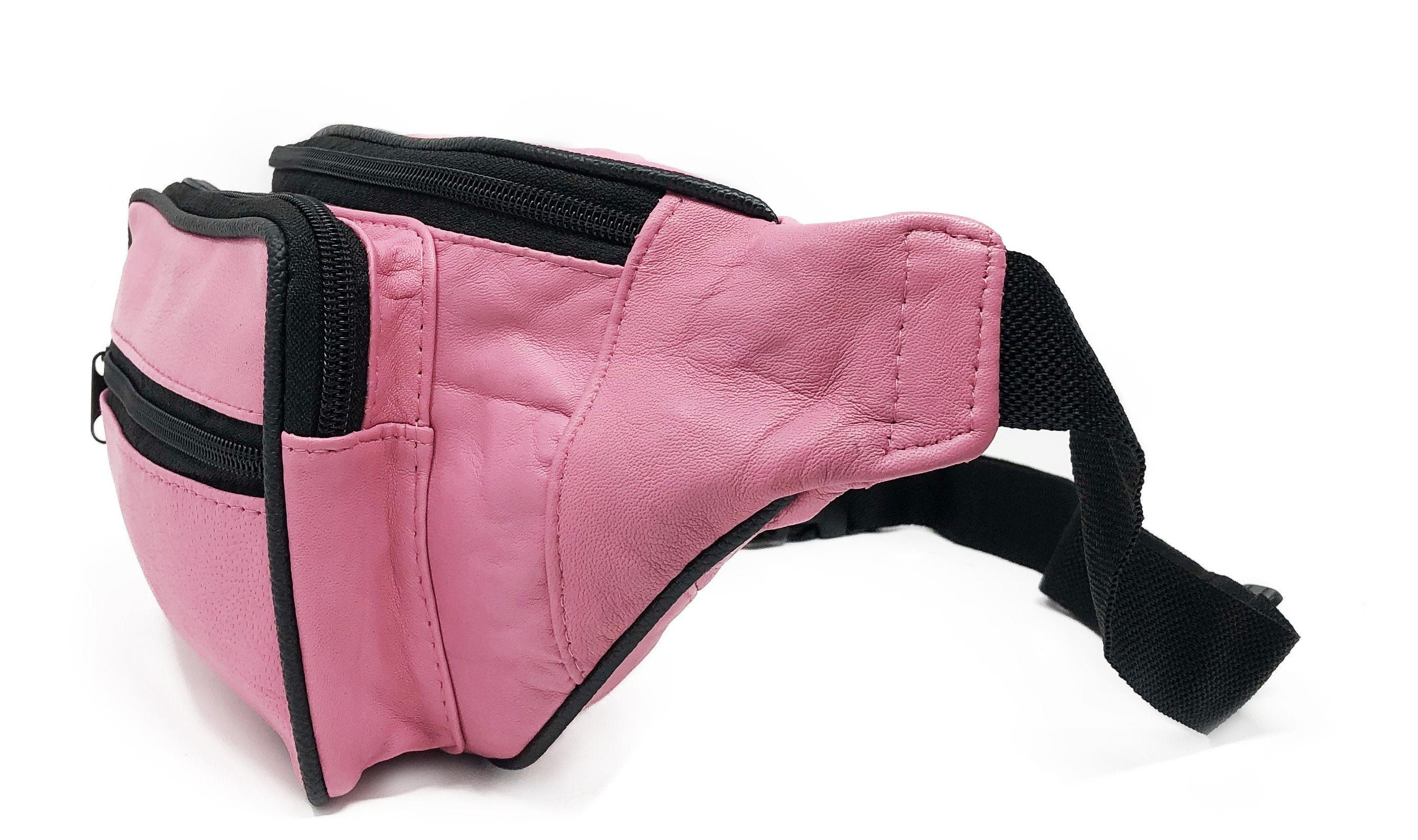 AFONiE Colorful Leather Waist Pouch
