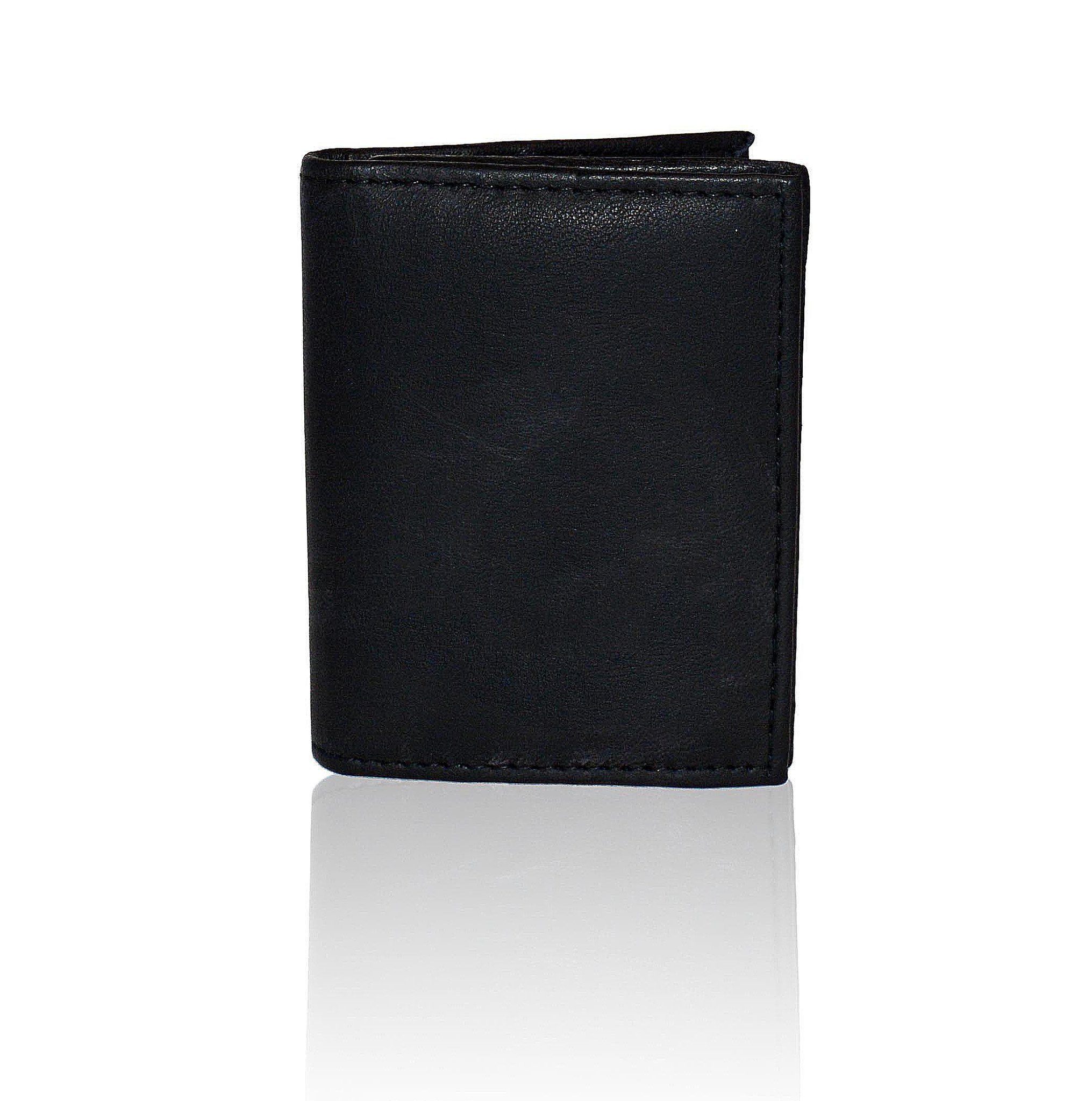Compact Multi-Card Bifold Wallet for Men - Brown