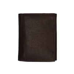 Soft Tri-Fold Leather Wallet For Men