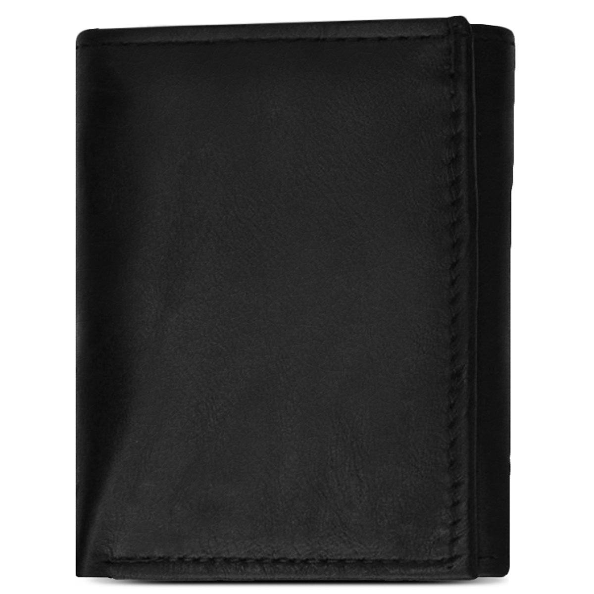 Leather Wallet With Removable ID Pocket