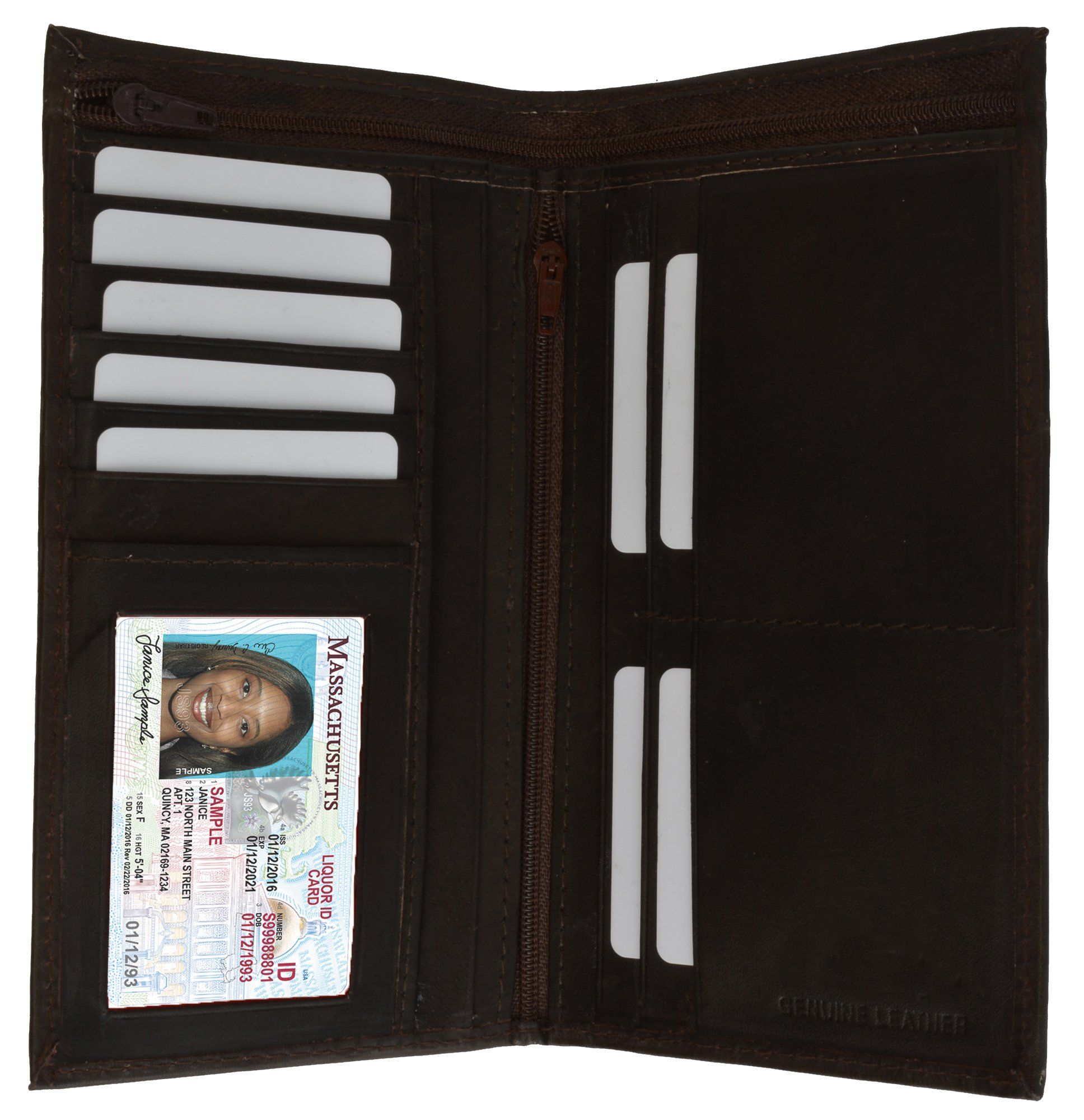 Leather Card Holder Wallet