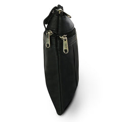 Classic Simple Leather Crossbody Handbag